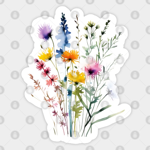 Floral bundle Sticker by TeeAvery